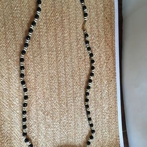 Rare CHAN LU Black and Cream Necklace